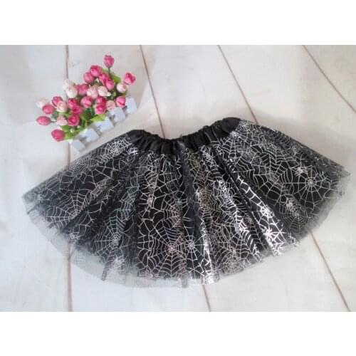 Wholesale New Black Spider Tutu Skirt Halloween Tutu Party Skirt