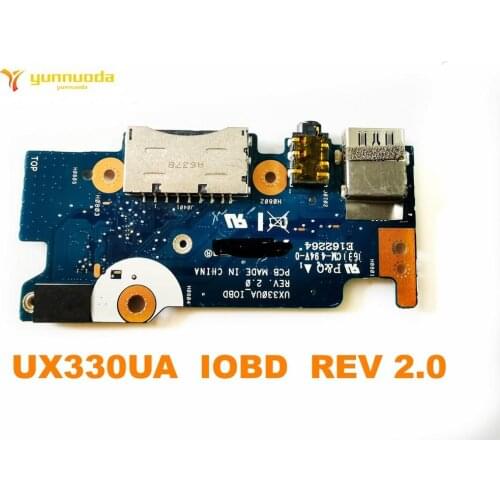 Original for ASUS UX330UA Notebook PC board power board power Pro audio USB board UX330UA IOBD REV 2.0 tested good free shipp