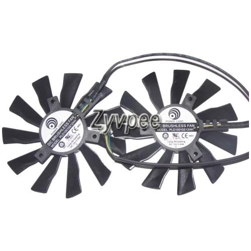 PLD10010S12HH 12V 0.4A 4Wires For Sapphire HD7950 HD7870 7970 HD6790 HD6850 Video Fan