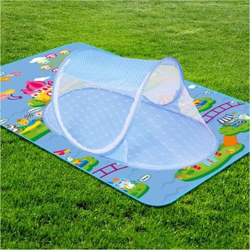 Boy Crib Netting Portable Foldable Baby Bed Mosquito Net Polyester Newborn Sleep Bed Travel Bed Netting Play Tent boy