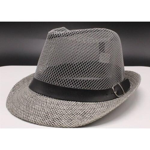 Summer Beach Men Sun Hat Women Jazz Straw Hat Casual Panama Cap Male Fedora Brand Fashion Female Hat For Men Visor Cap