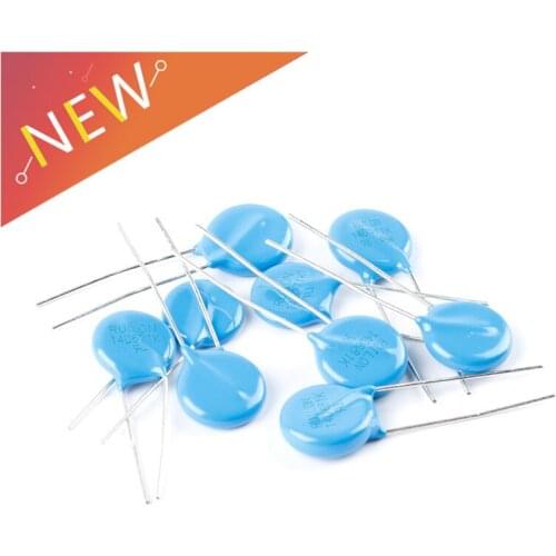 50Pcs MOV Varistor Resistor In-line 14D271K/471K/511K/561K/621K/681K ±10% Varistor Voltage 270V/470V/510V/560V/620V/680V