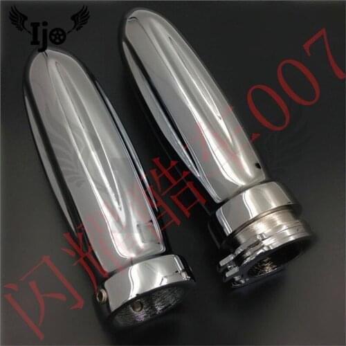 Dirtbike High-quality handlebar Refit Metal retro handlebar grips professional Electroplate universal motorbike Hand Grip 25mm