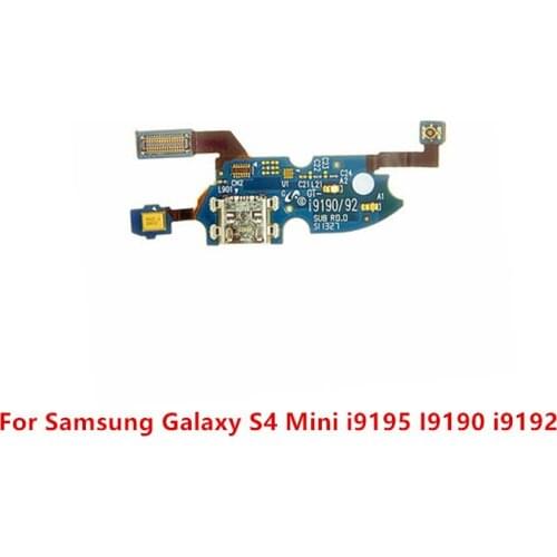 Repair Part USB Charger Port Dock Charge Connector Audio Headphone Jack Flex Cable For Samsung Galaxy S4 Mini I9190 I9192 I9195