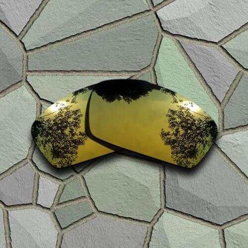 Yellow Golden Sunglasses Polarized Replacement Lenses for Oakley Square Whisker