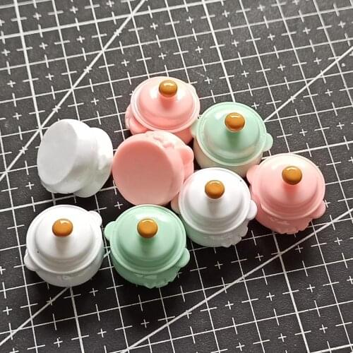 1pcs/lot resin Simulation toy teapot 21mm Cabochons Scrapbooking Hair Bow Center DIY Christmas decration