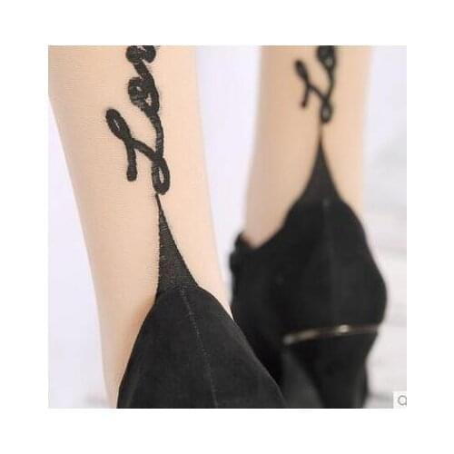 Fashion Womens Lady Girls Black Sexy Fishnet Pattern Jacquard Stockings Pantyhose Tights Styles Woman 1pcs dww30