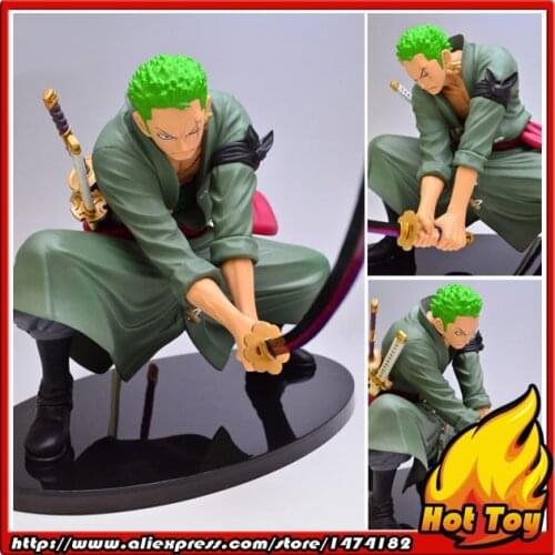 100% Original BANPRESTO SCultures BIG Zoukeiou 4 Vol.3 Collection Figure - Roronoa Zoro from "One Piece"