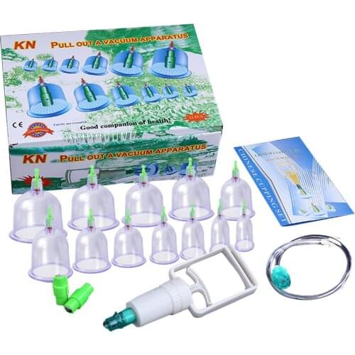 12Pcs Joylife Plastic Thicken Vacuum Suction Cup Pain Relief Body Massage Cans Therapy Cups Health Care