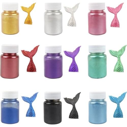 15g Edible Cake Decorating Golden Powder Mousse Fondant Macaron Chocolate Glitter Powder Silver Baking Coloring Decorating Tools