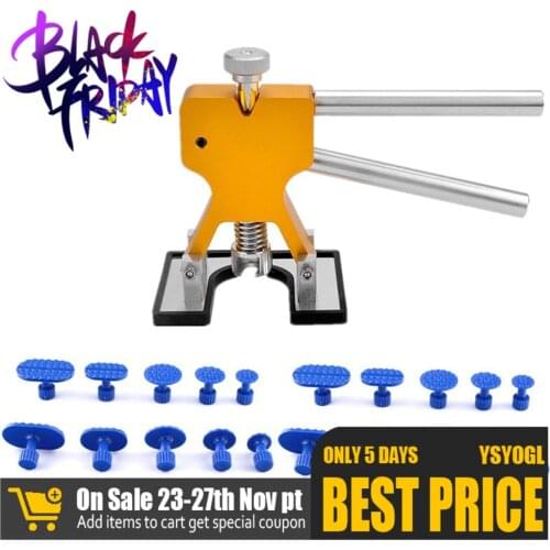 2020 Car Paintless Dent Repair Tool Auto Dent Puller Suction Cup Car Body Dents Damage Repair Hand Tool Pulling Bridge Hammer