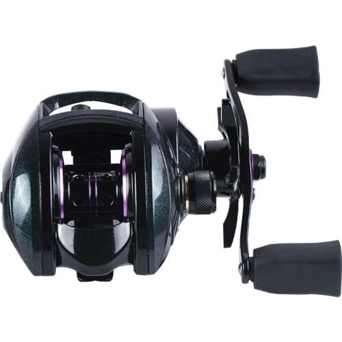 8.1:1 High Speed Baitcast Fishing Reel Rock Wedkarstwo Wheels Metal Fishing Vessel Distant Wheel 8KG Max Drag Carrete De Pesca