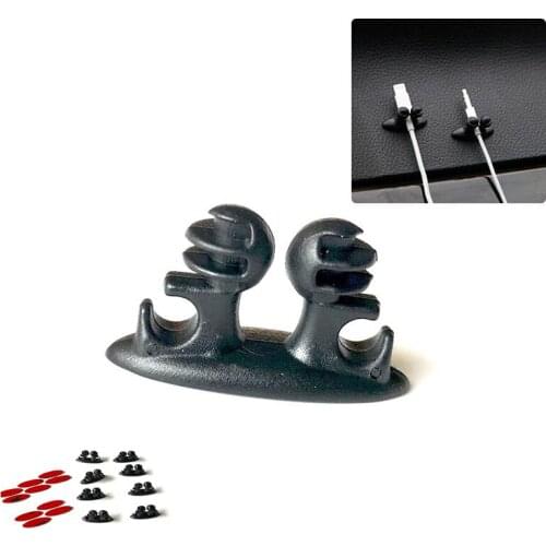 8pcs Car Wire Clip Stickers for Chery Tiggo Fulwin A1 A3 QQ E3 E5 G5 V7 EMGRAND EC7 EC7-RV EC8