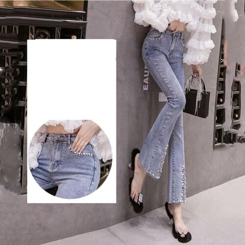 ABDNNXJ Women's Flared Jeans