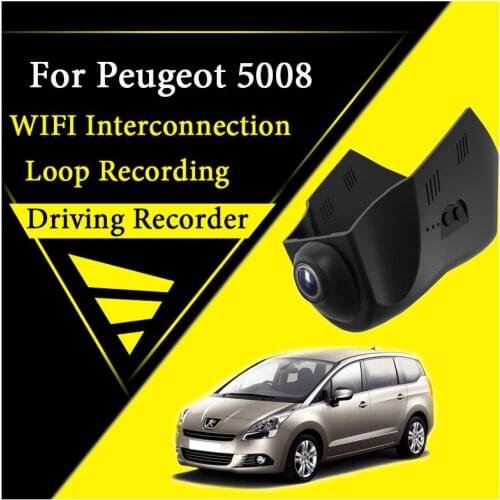 For Peugeot 5008 T8 2009~2016 Car Road Record WiFi DVR Dash Camera Driving Video Recorder