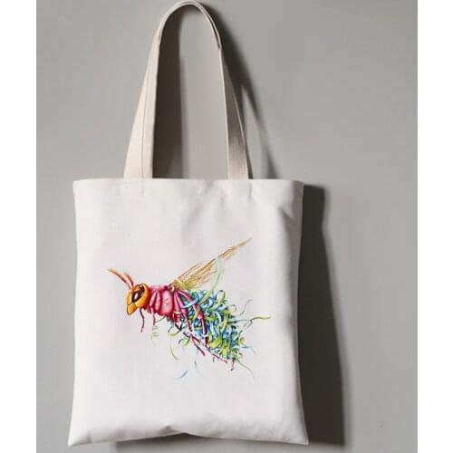 Colorful Bee Ironing on Heat Transfer Printing Patches Stickers Washable for Clothes T-shirts DIY Appliques 2018 New Patches