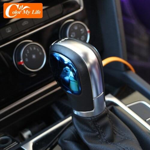 DSG Car Gear Shift Knob Panel Cover Stickers for VW Volkswagen Jetta Polo Golf MK4 MK5 MK6 MK7 Passat B5 B6 B7 B8 R Sticker