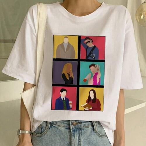 Womens T-shirt Cha Diego Vanya Luther Allison Umbrella Academy Hip Hop Harajuku Womens Short Sleeve Summer T-shirt Clothes