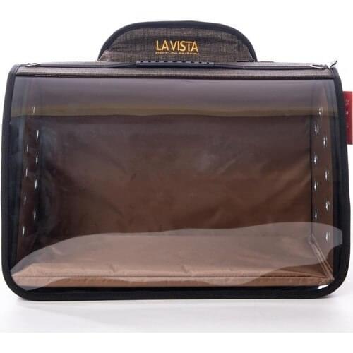 Lavista Cat Dog Briefcase Brown Backpackers