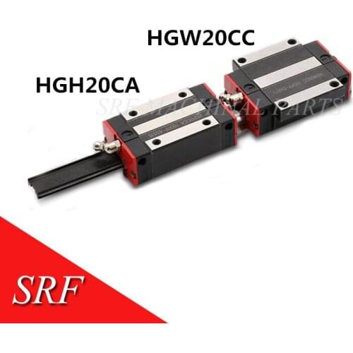 Linear guide rail block Carriage block HGH20CA HGW20CC slide block for CNC parts
