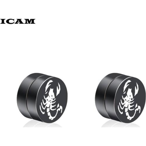 ICAM Men Fashion No Ear Hole Simple Accessories Popular Jewelry Cheap Lovers Gift Wholesale Women Earrings New Magnet Earrings