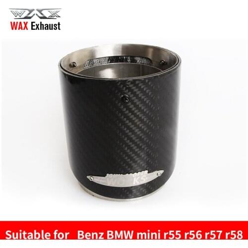 Factory wholesale directly manufacture Carbon fiber exhaust tips for BMW MINI R55 R56 R57 R58