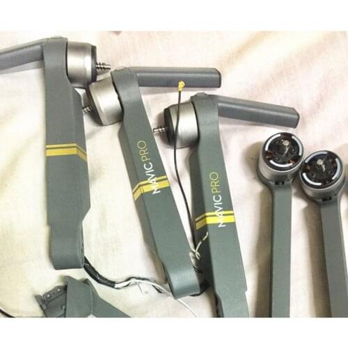 Not Brand New DJI mavic pro arm Front Left/Front Right/ Back Left/Back Right arm repair with motor for DJI mavic original