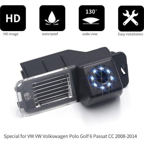 New Special Car Rear Camera For Volkswagen Golf 6 waterproof Car Camera Wide View