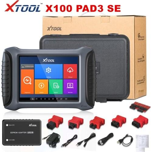 New XTOOL X100 PAD3 SE Key Programmer With Full System Diagnosis and 21 Reset Functions Free Update Online