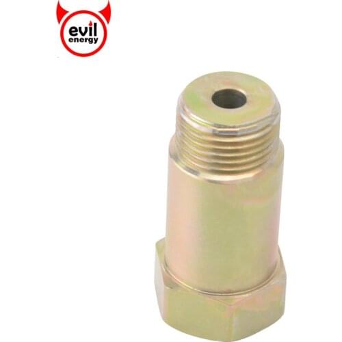 Evil energy 02 Oxygen Sensor Adapter M18*1.5 O2 Iron Plating Zinc Sensor Spacer Adapter Extension Extender Universal Car Parts