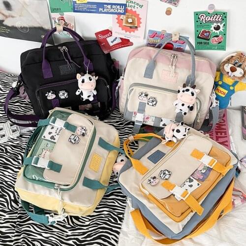 QINGWU Women's Backpacks For Students