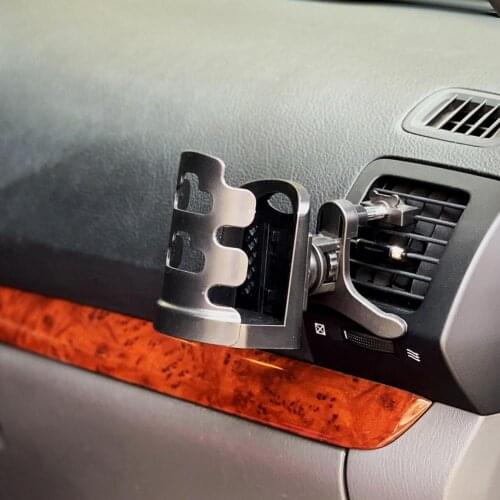 Adjustable Car Cup Holder In-car Shelf Air Conditioning Water Drink Car-styling Mount Inlet Stand Stowing Tidy Folding Bott R6Z5