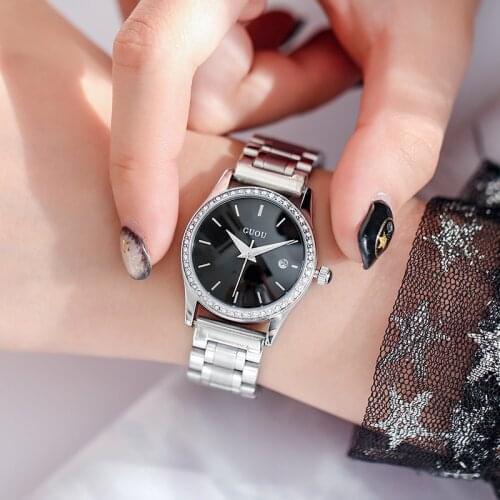 Luxury Diamond Women Watch Fashion Casual Quartz Watches Lady Waterproof Wristwatch Stainless Steel Girl Clock Relogio Feminino