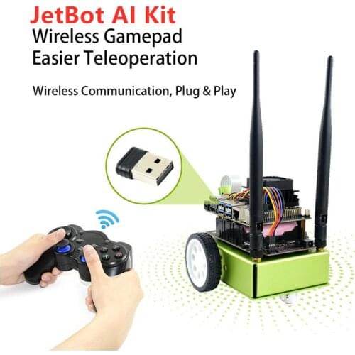 ShenzhenMaker Waveshare JetBot AI Kit / JetRacer AI Kit NVIDIA OFFICIAL Partner AI Smart Robot Based on Jetson Nano