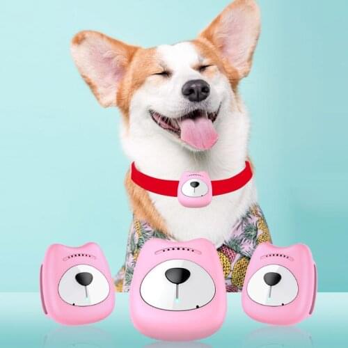 Smart Waterproof IP67 MiNi Pet GPS AGPS LBS Tracking Tracker Collar For Dog Cat AGPS LBS SMS Positioning Geo-Fence Track Device