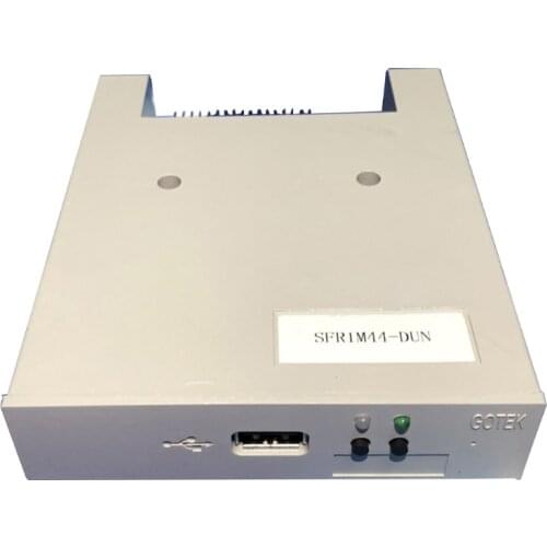 USB Floppy Disk Reader Drive 34pin 3.5in External 1.44 MB FDD Diskette Drive for Electronic Plug＆Play No Extra Drivers N2UB