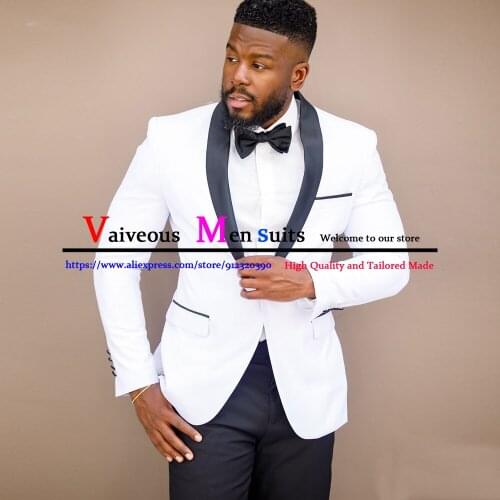 VAIVEOUS Mens Tuxedos