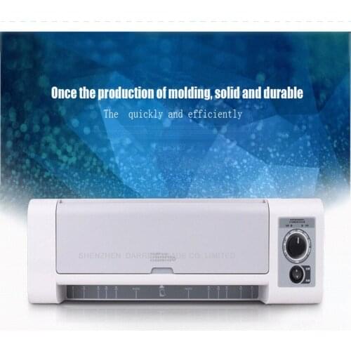 1PC Office Hot and Cold Laminator Machine for A3 A4 Document Photo Blister Packaging Plastic Film Roll Laminator