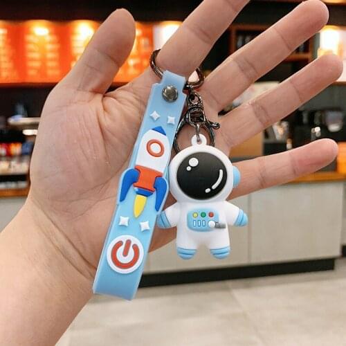 Astronaut Car Keychain Astronaut Schoolbag Pendant Girls Boys Birthday Toy Fashion Kawaii