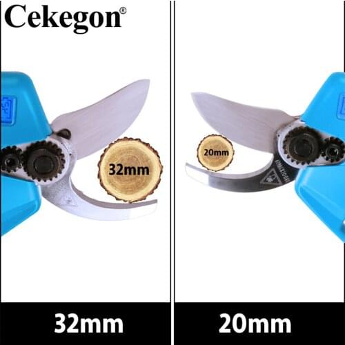 Cekegon cutting range protects fingers Electric Scissors electric pruning shears electric shears for garden cordless scissors