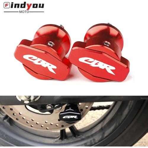 CNC Motorcycle Swingarm Sliders Screw Swing Slider Stand Screws M8 For Honda CBR 600RR 954 1000 RR CBR650F 650R 600 F2 F3 F4 F4i