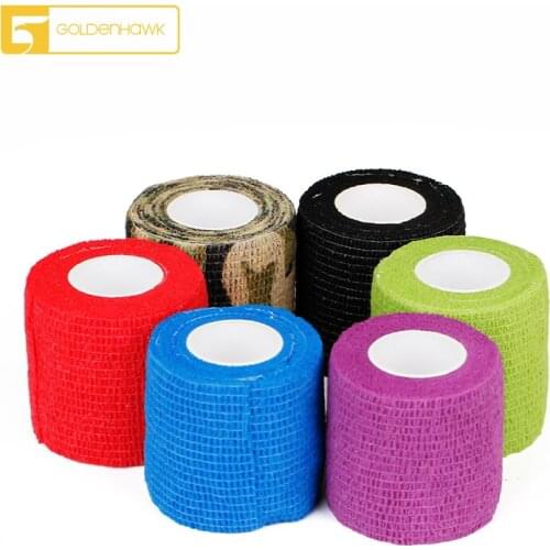 Colorful Disposable Tattoo Bandage Grip Self-Adhesive Elastic Non-woven Sport Wrap Tape Tattoo Permanent Makeup Accessories