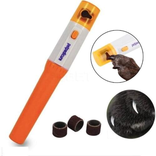 Electric Pet Nail Clipper Cat Painless Dog Nail Grinding File Kit Dogs Paw Nails Trimmer Pet Nail Grinder Grooming Pedicure Tool