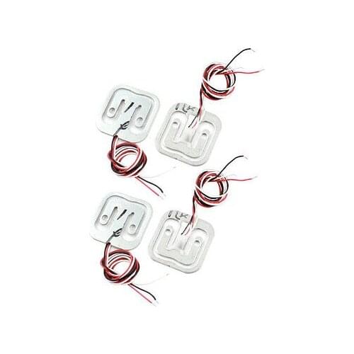 4Pcs 4x5Kg 3-Wire Half Bridge Scale Electronic Weighing Resistance Train Sensor
