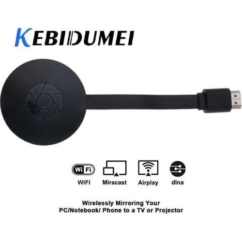 KEBIDUMEI G2 TV Stick 2.4G WiFi Display Receiver for Dongle Anycast HDMI-compatible 1080P for Miracast PC PK M2