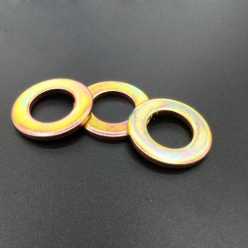 M3 M4 M5 M6-M20 Flat Pad GB97 Washer Flat Gasket Washers Gaskets Color zinc