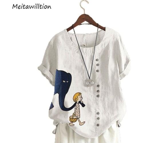 Meitawilltion Women's Short T-shirts