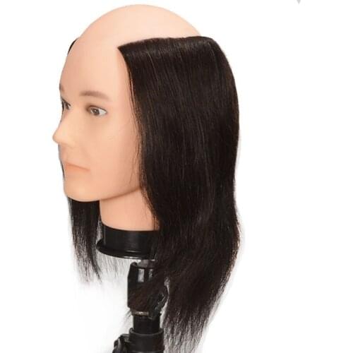 Mannequin head model male and female bald head model dummy head bald finishing wig hair piece placed with bald Wig head