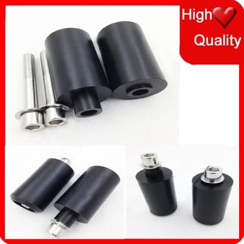 Motorcycle For Yamaha YZF R6 YZFR6 1999 2000 2001 2002 Black No Cut Frame Sliders crash Falling protection