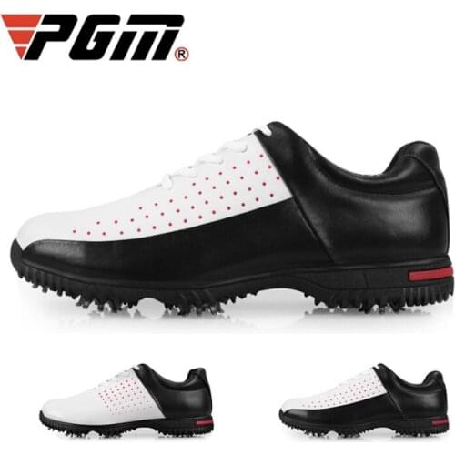 PGM Golf Mens Shoes Waterproof Casual Sports Sneakers Lace-Up Shoelaces Breathable Non-Slip XZ069 Wholesale